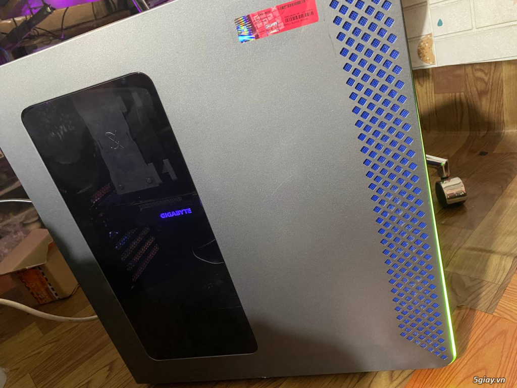 Thùng Nhật về i7 9700f  2070 Ram 32gb led đẹp rẻ zin nguyên con - 1