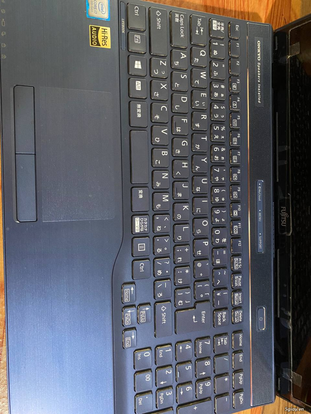 Fujitsu LIFEBOOK 16inch xanh rất đẹp i7  zin rẻ - 2
