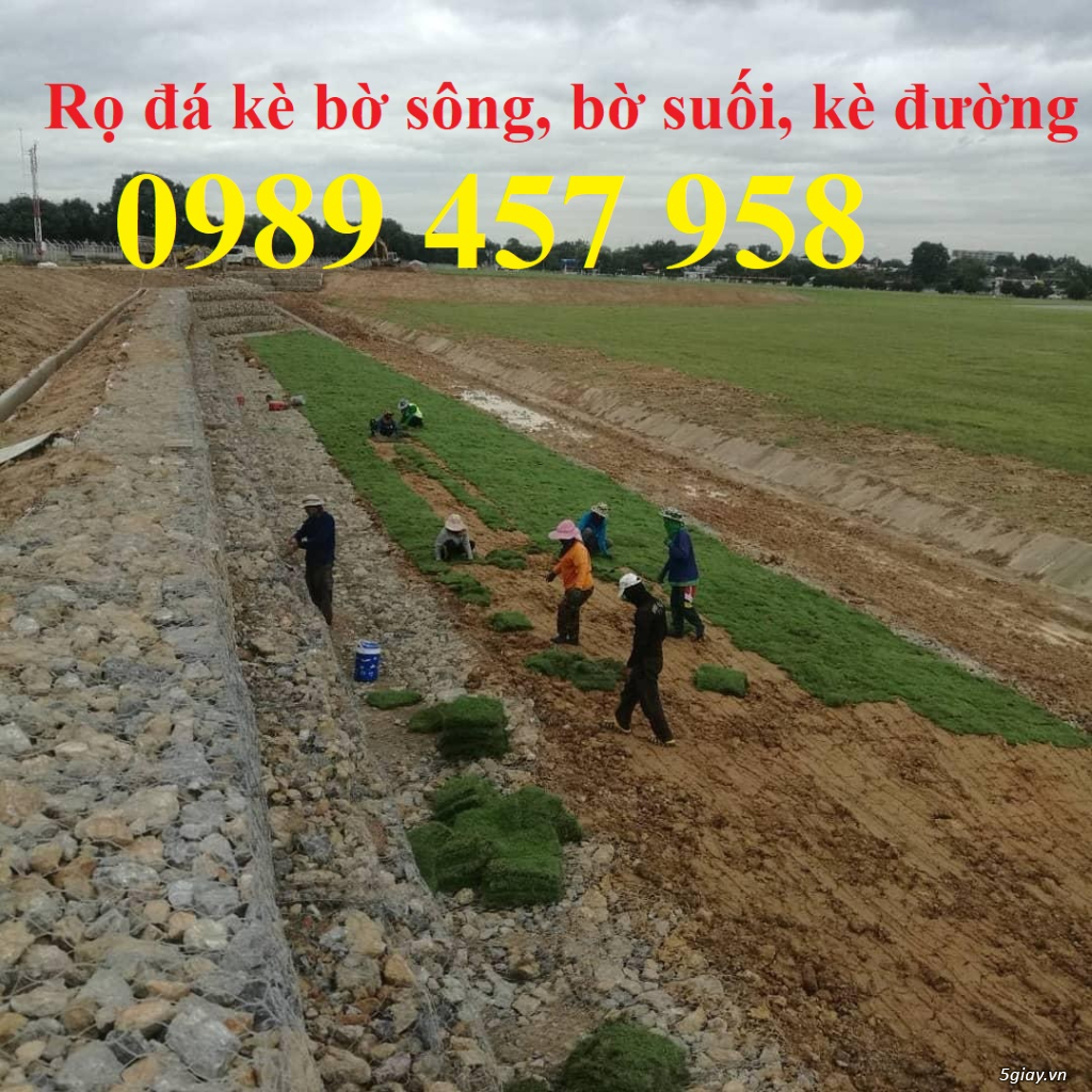 Rọ đá chống sạt lở, Rọ thép 2x1x0,5m, Rọ mạ kẽm 1x1x1 - 1