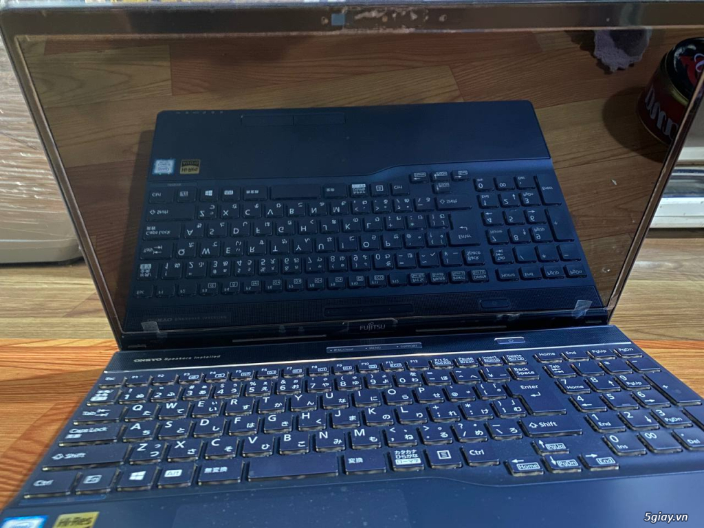 Fujitsu LIFEBOOK 16inch xanh rất đẹp i7  zin rẻ - 1