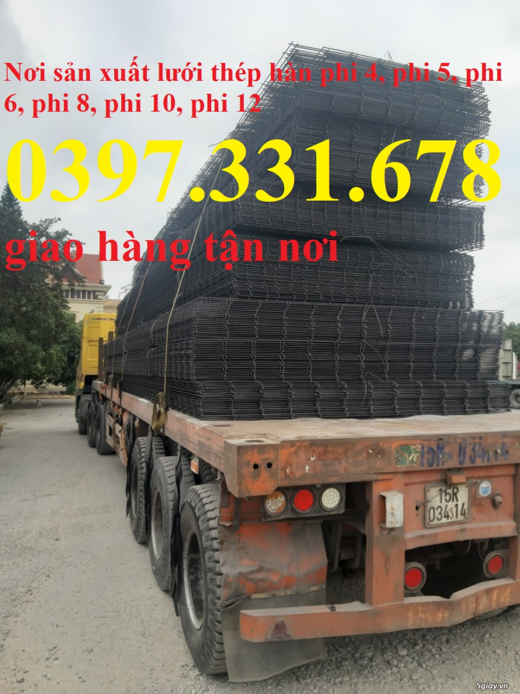 Lưới thép hàn phi 12 A300x300 đổ bê tông; Lưới thép hàn xây dựng - 3