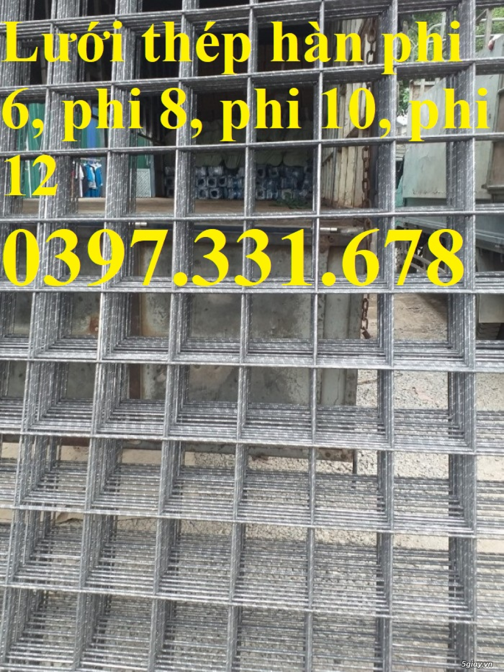 Lưới thép hàn phi 12 A300x300 đổ bê tông; Lưới thép hàn xây dựng - 1