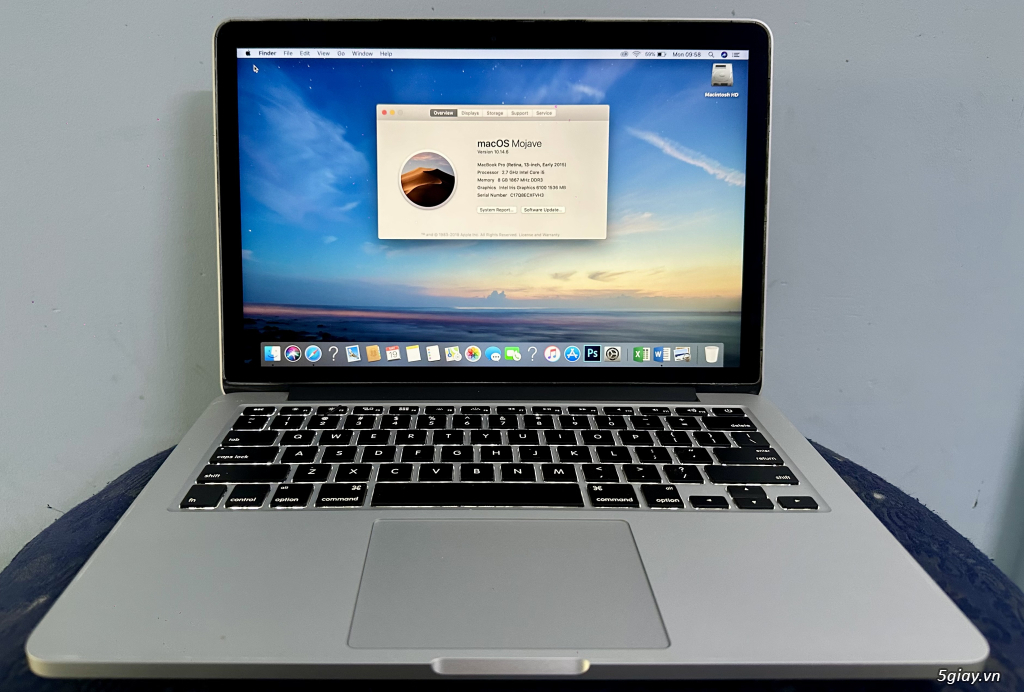 Bán Macbook Pro Retina 2015 MF839