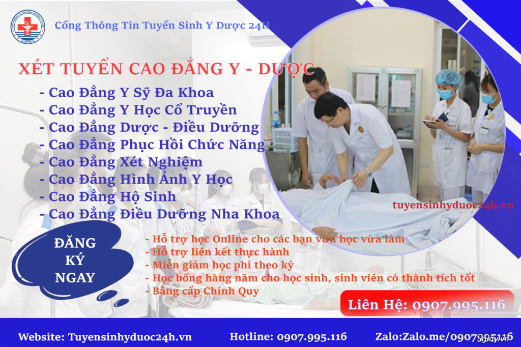 TUYỂN SINH Y DƯỢC 2025 – CHÍNH QUY, UY TÍN, HỌC PHÍ PHÙ HỢP – XÉT TUYỂN HỌC BẠ