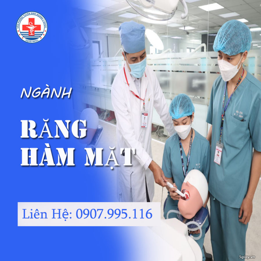 TUYỂN SINH NGÀNH Y SĨ RĂNG HÀM MẶT – XÉT HỌC BẠ THPT NĂM 2025