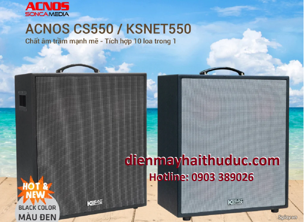 Loa Acnos CS550 đến từ nhà máy Hammer Hàn Quốc - 3