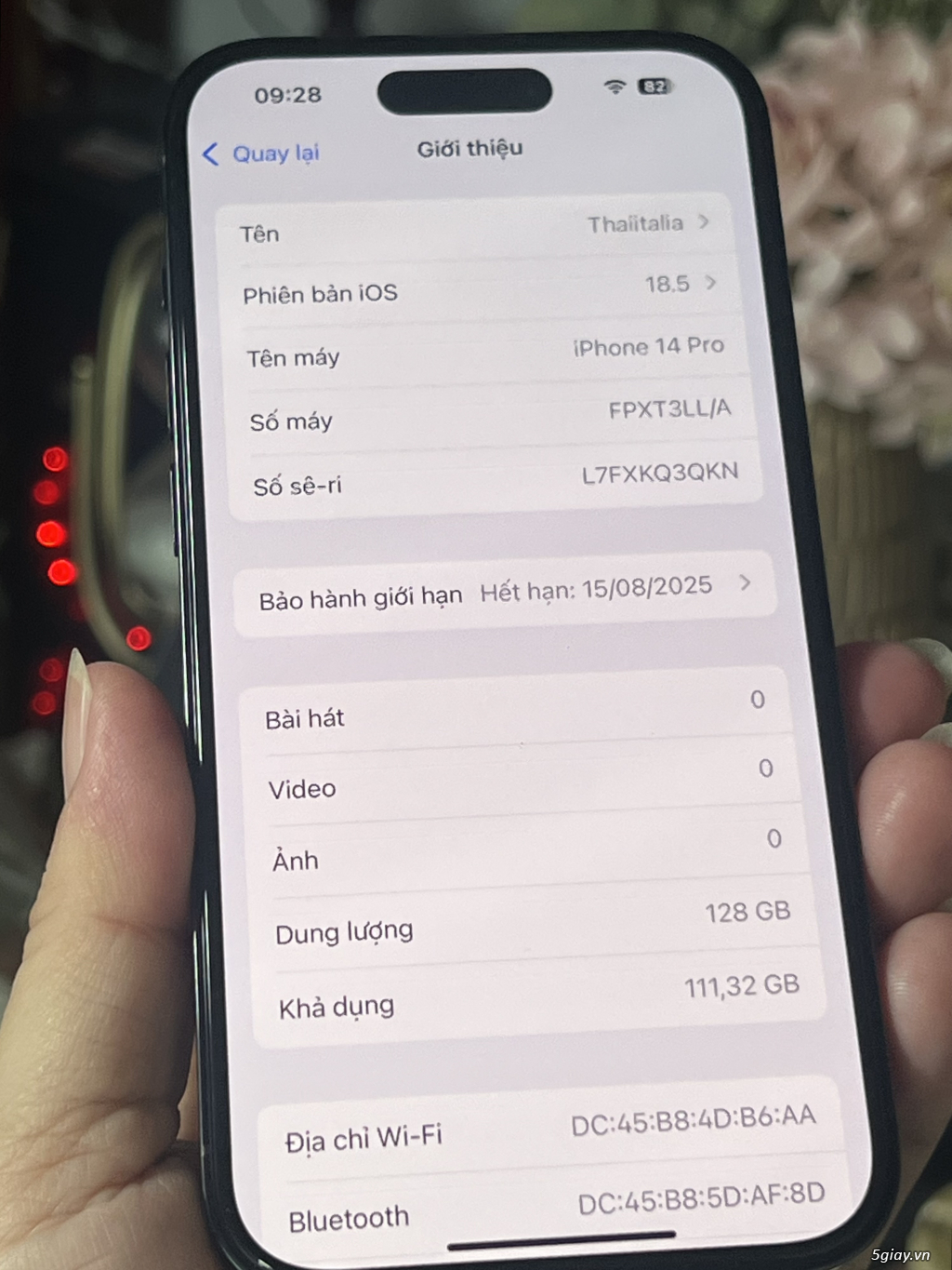 14 Pro 128g Mỹ. Pin 100%. Full box. BH 8-2025 ! - 5