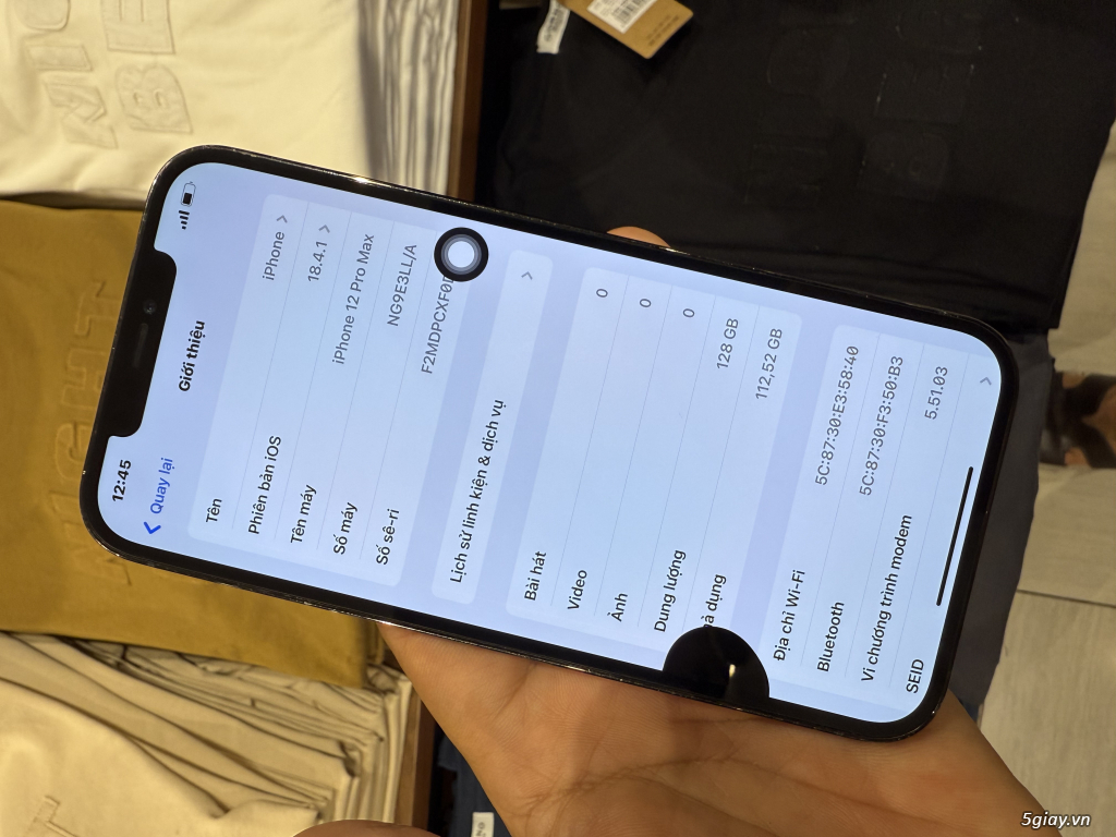 iphone 12 promax 128g ( quốc tế ) - 2