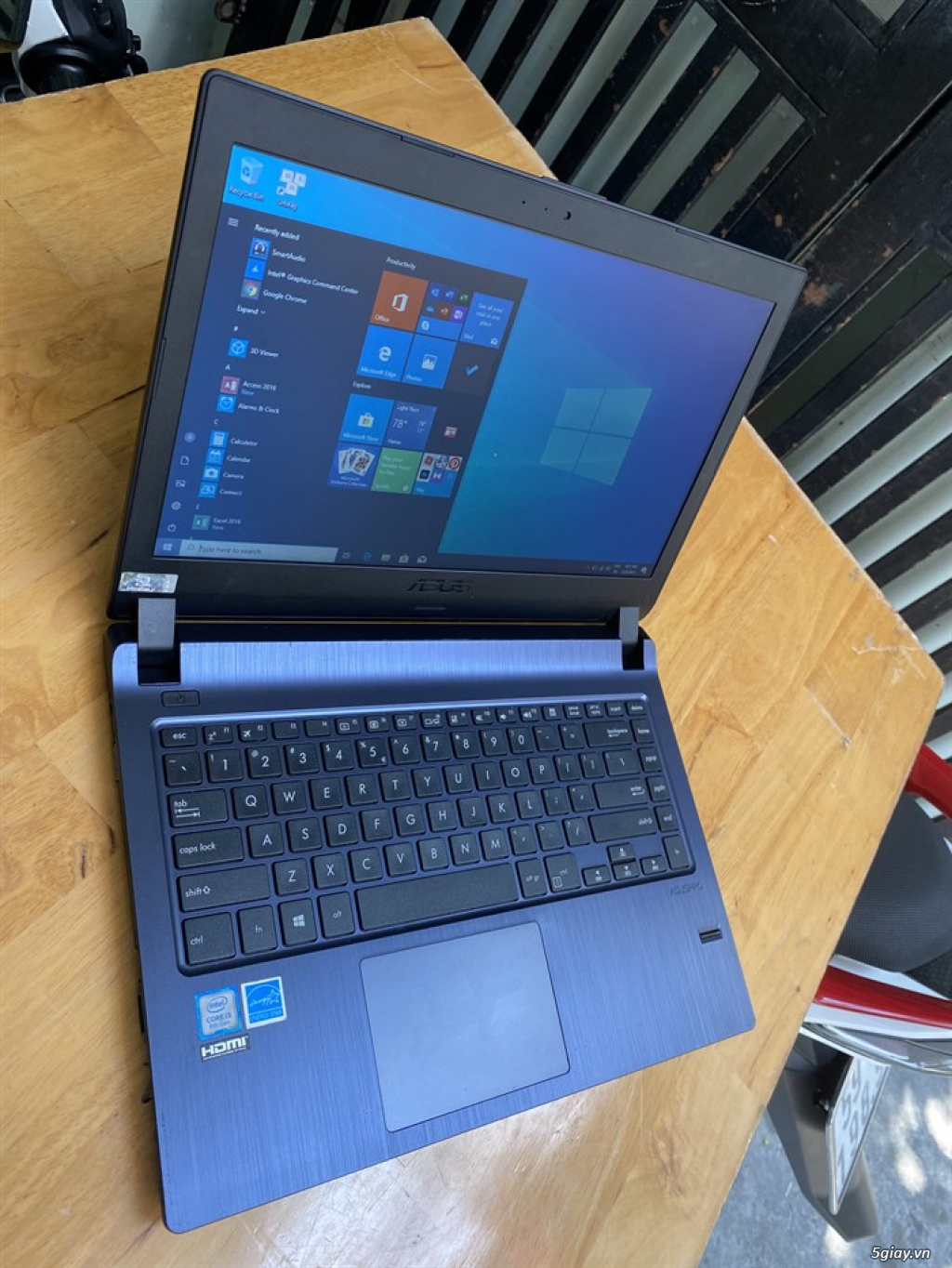 AsusPro P1440FA Core i5-8265U Ram 8GB SSD 240GB 2 VGA ON Màn 14 Inch - 3