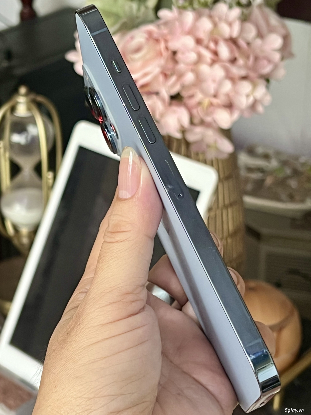13 Pro max 128g VN 98% (Hư Face). Pin 83% Zin All ! - 3