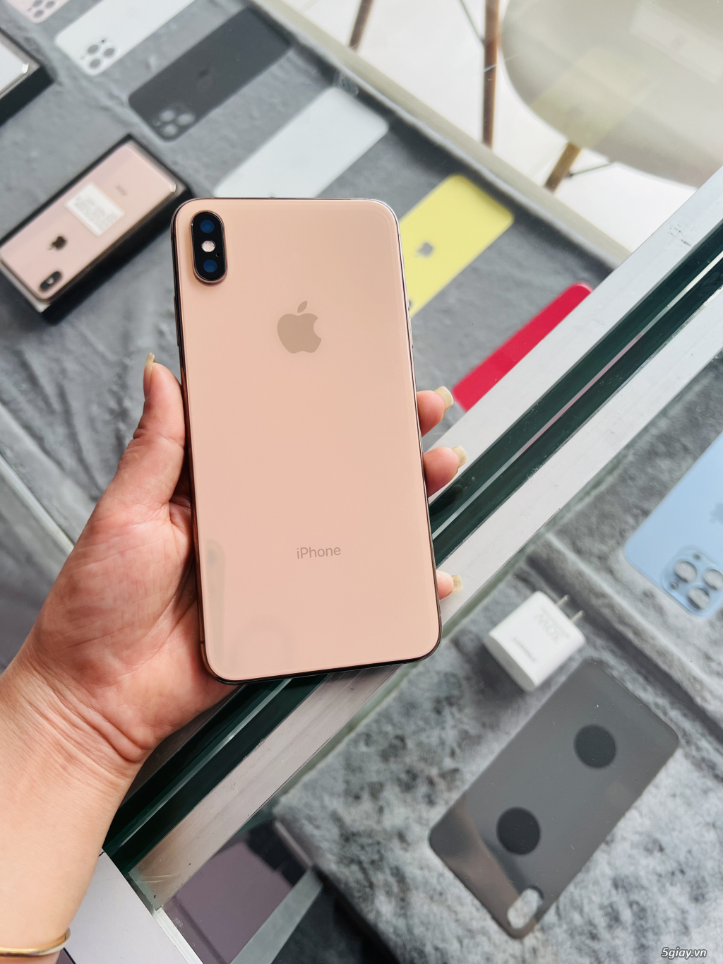 Iphone XS Max 256gb màu Gold máy quốc tế bảo hành 3 tháng