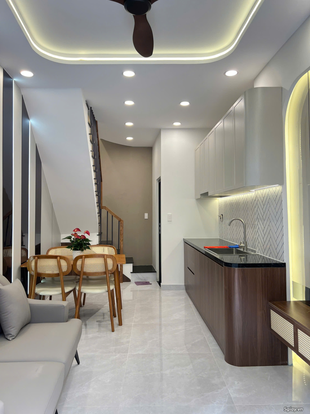 Bán nhà hẻm 67/36 Bùi Văn Ba quận 7 mới xây nội thất cao cấp - 9