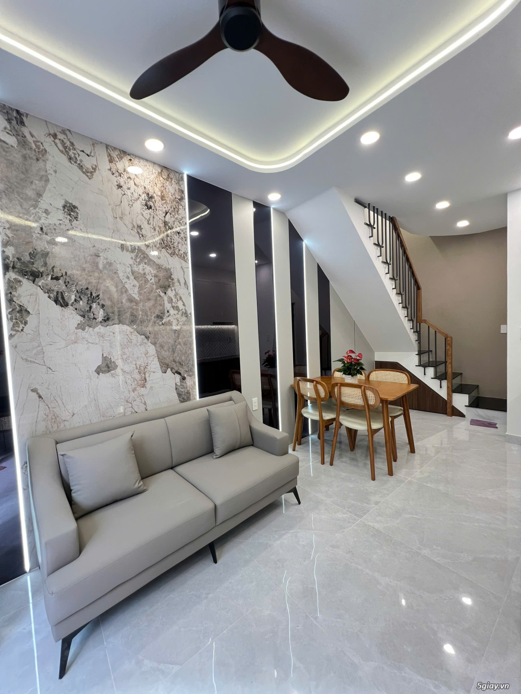 Bán nhà hẻm 67/36 Bùi Văn Ba quận 7 mới xây nội thất cao cấp - 2