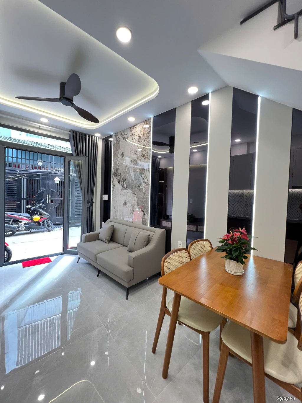 Bán nhà hẻm 67/36 Bùi Văn Ba quận 7 mới xây nội thất cao cấp - 15