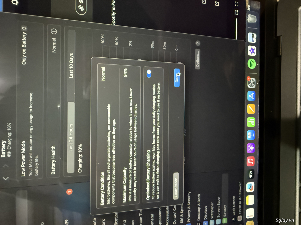 Cần bán: Macbook Air M2 Midnight Fullbox