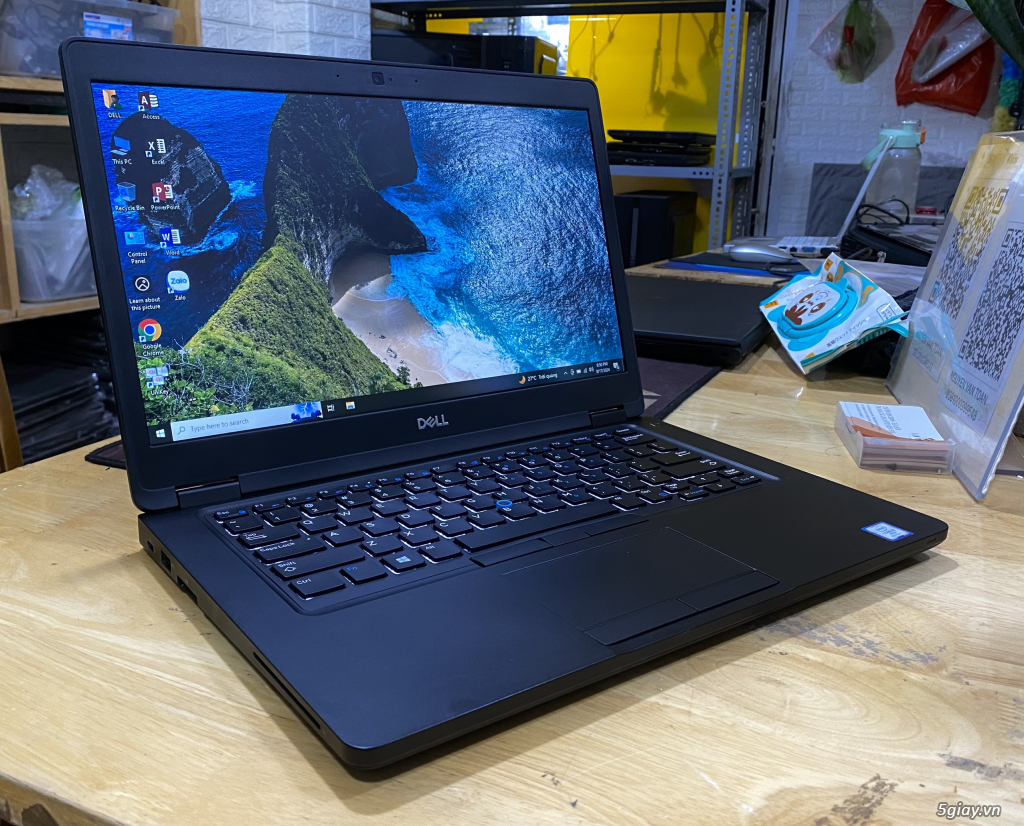 Dell Latitude E5490 Core i5-8350U Ram 8GB SSD 240GB VGA ON Màn Full HD