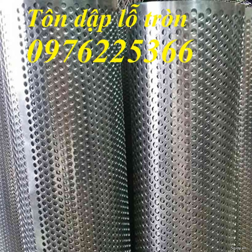 Lưới thép đột lỗ dày 0.4ly, 0.5ly, 0.7ly hàng cuộn - 1