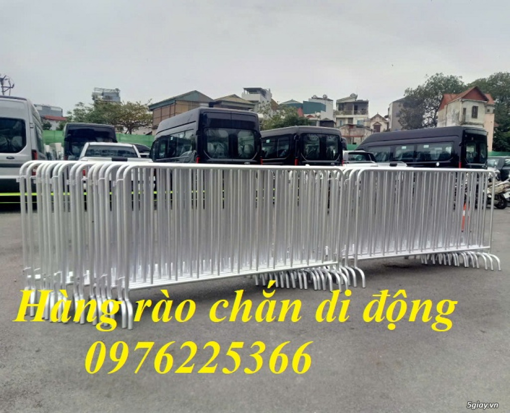 Cung cấp hàng rào chắn di động, hàng rào sắt di động giá rẻ