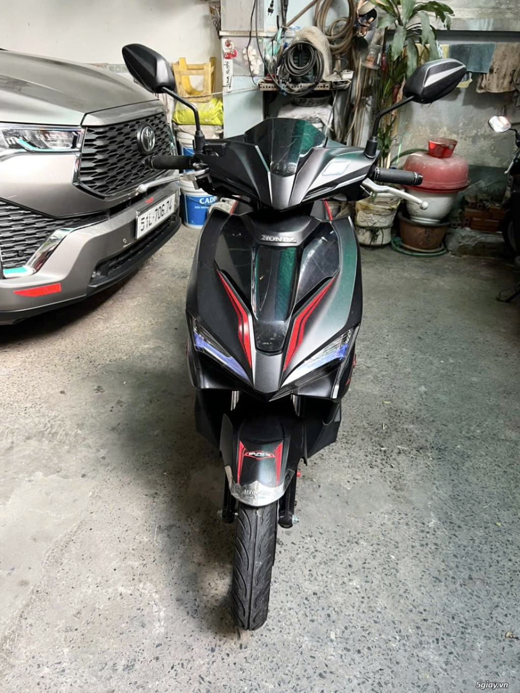 @Để lại Honda AB smartkey đen nhám - 3