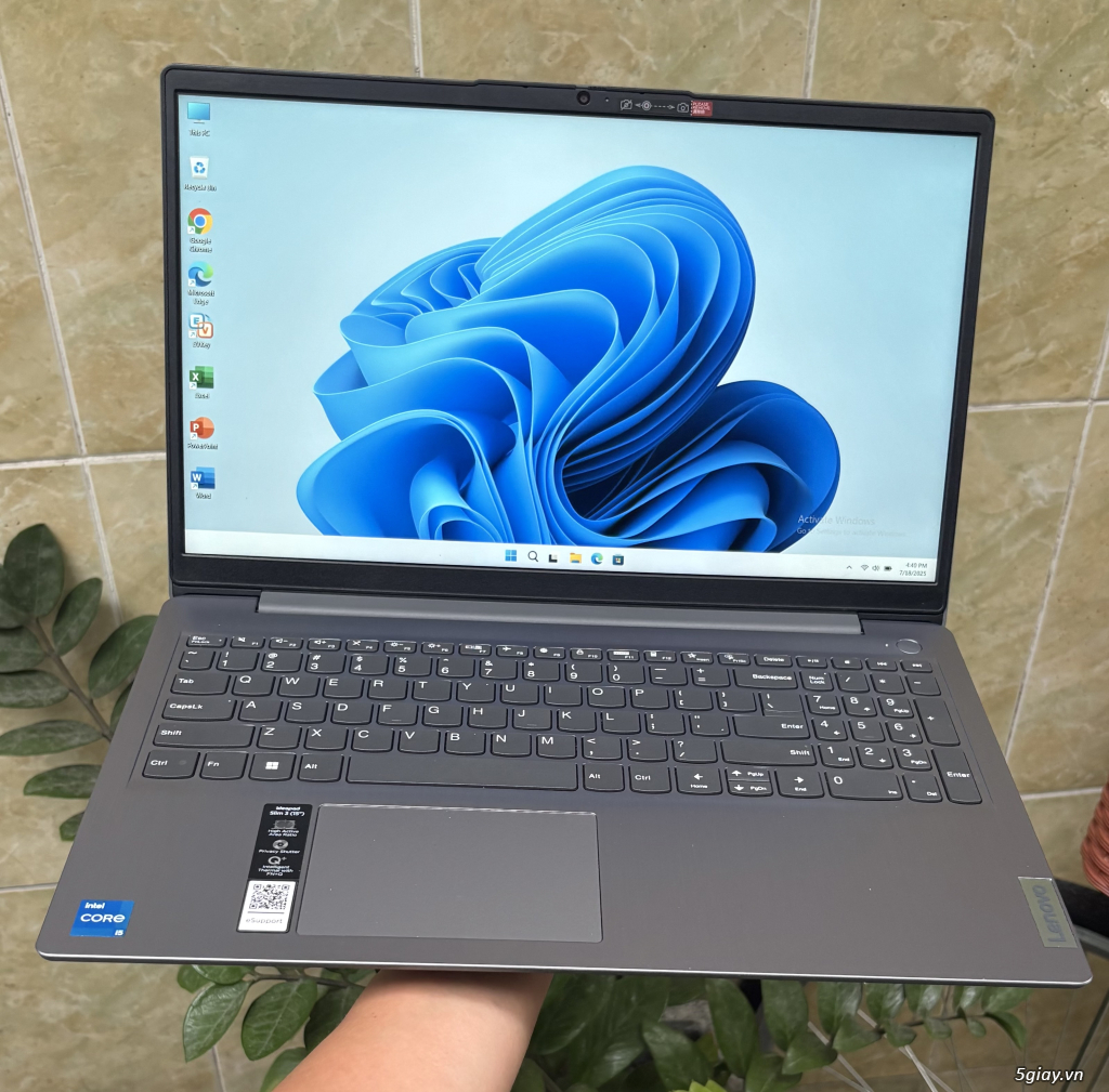 Ideapad Slim 3 i5-1155G7 Ram 16G SSD 256G đẹp keng - 3