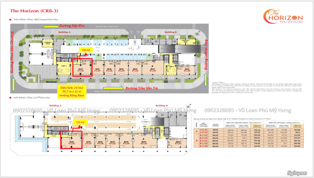 SHOPHOUSE THE HORIZON PHÚ MỸ HƯNG - DUY NHẤT CĂN SHOP NGAY SẢNH DỰ ÁN - 1