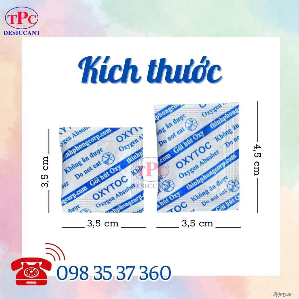 Gói hút Oxy vệ sĩ âm thầm bảo vệ Bánh Trung Thu