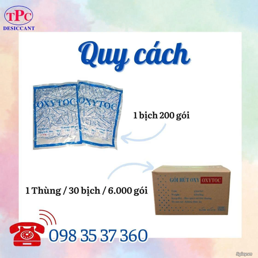 Gói hút Oxy vệ sĩ âm thầm bảo vệ Bánh Trung Thu - 1