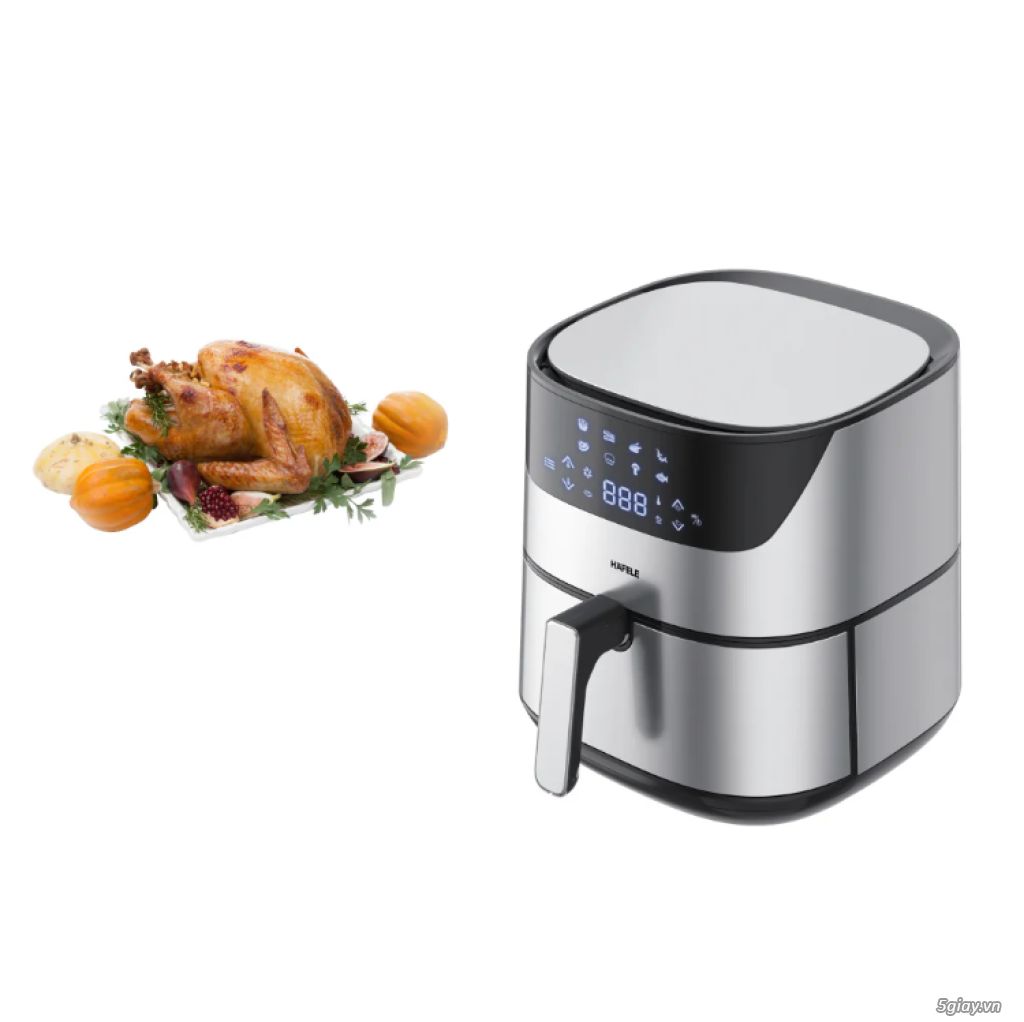 Loại sản phẩm:Nồi chiên không dầu Dung tích tổng:5.5 lít Dung tích - 3