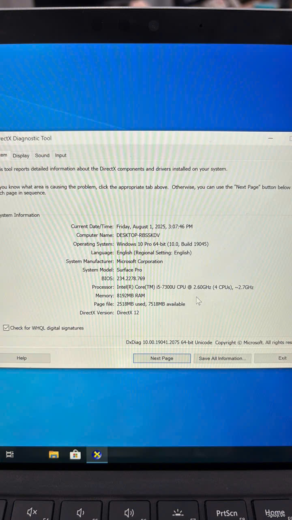 Surface Pro 5 LTE I5/8/256 màn đẹp, pin cao, giá tốt - 3