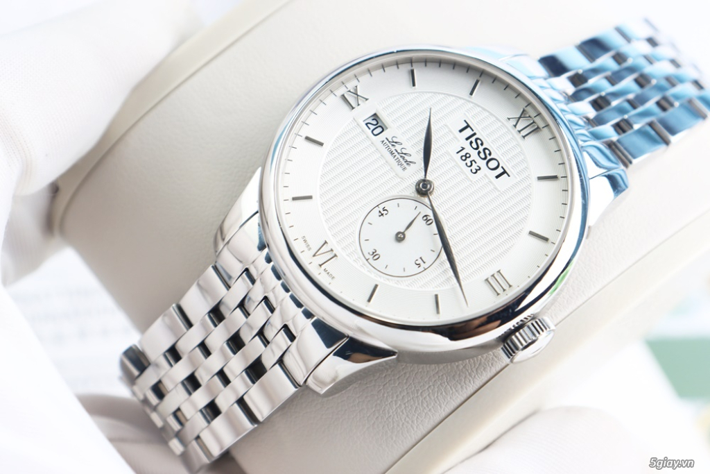 ĐH Nam : Tissot Le Locle Automatic Mặt Trắng - Size 39,3mm - fullbox - 2