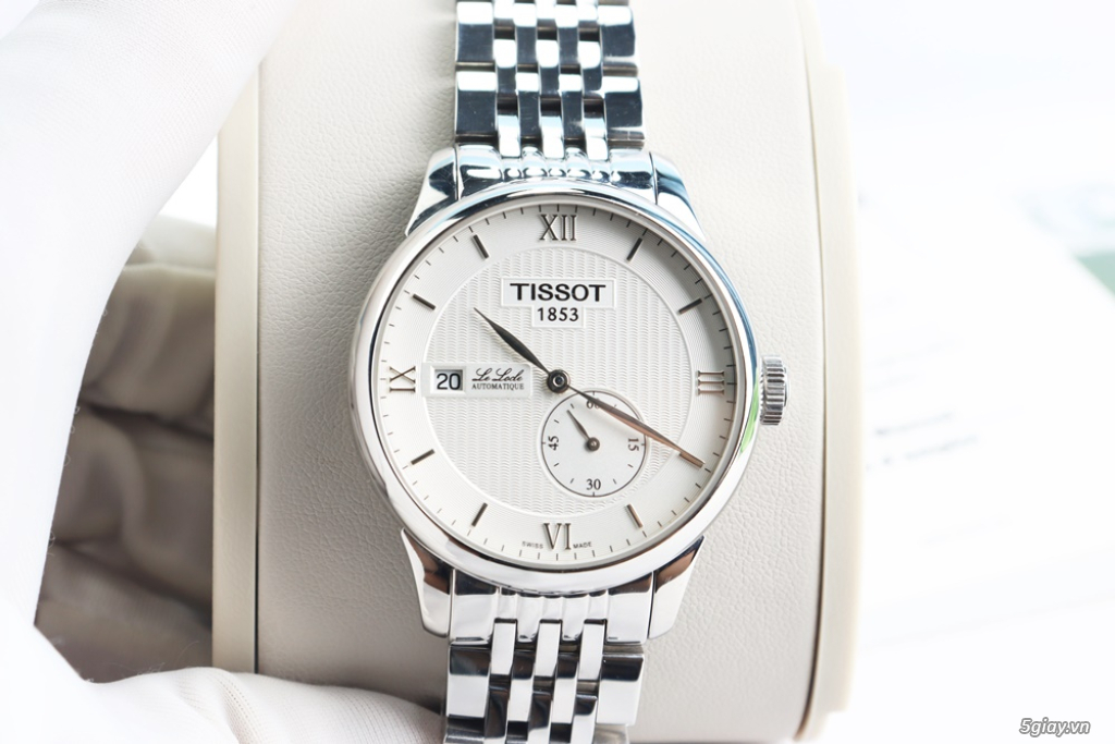 ĐH Nam : Tissot Le Locle Automatic Mặt Trắng - Size 39,3mm - fullbox - 1