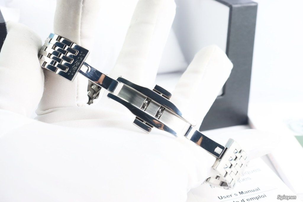 ĐH Nam : Tissot Le Locle Automatic Mặt Trắng - Size 39,3mm - fullbox - 5