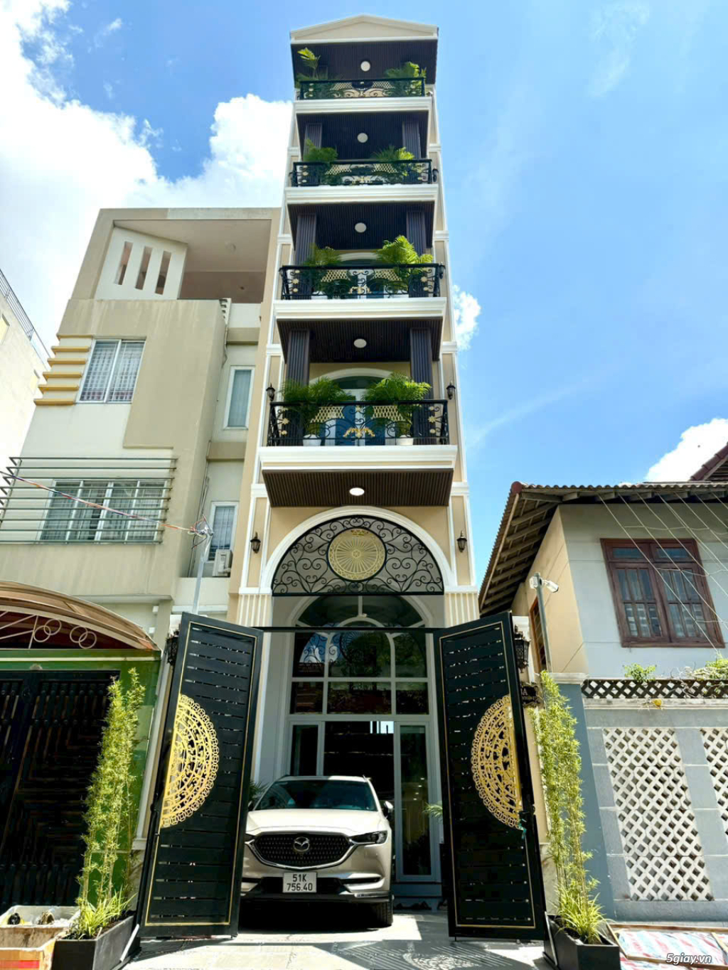 Nhà phố 6 tầng mới xây mặt tiền đường số 43 gần Lâm Văn Bền Quận 7