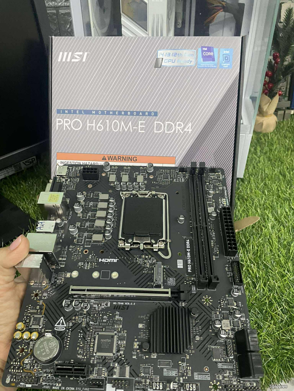 MAIN MSI PRO H610M-E DDR4 new fullbox chính hãng