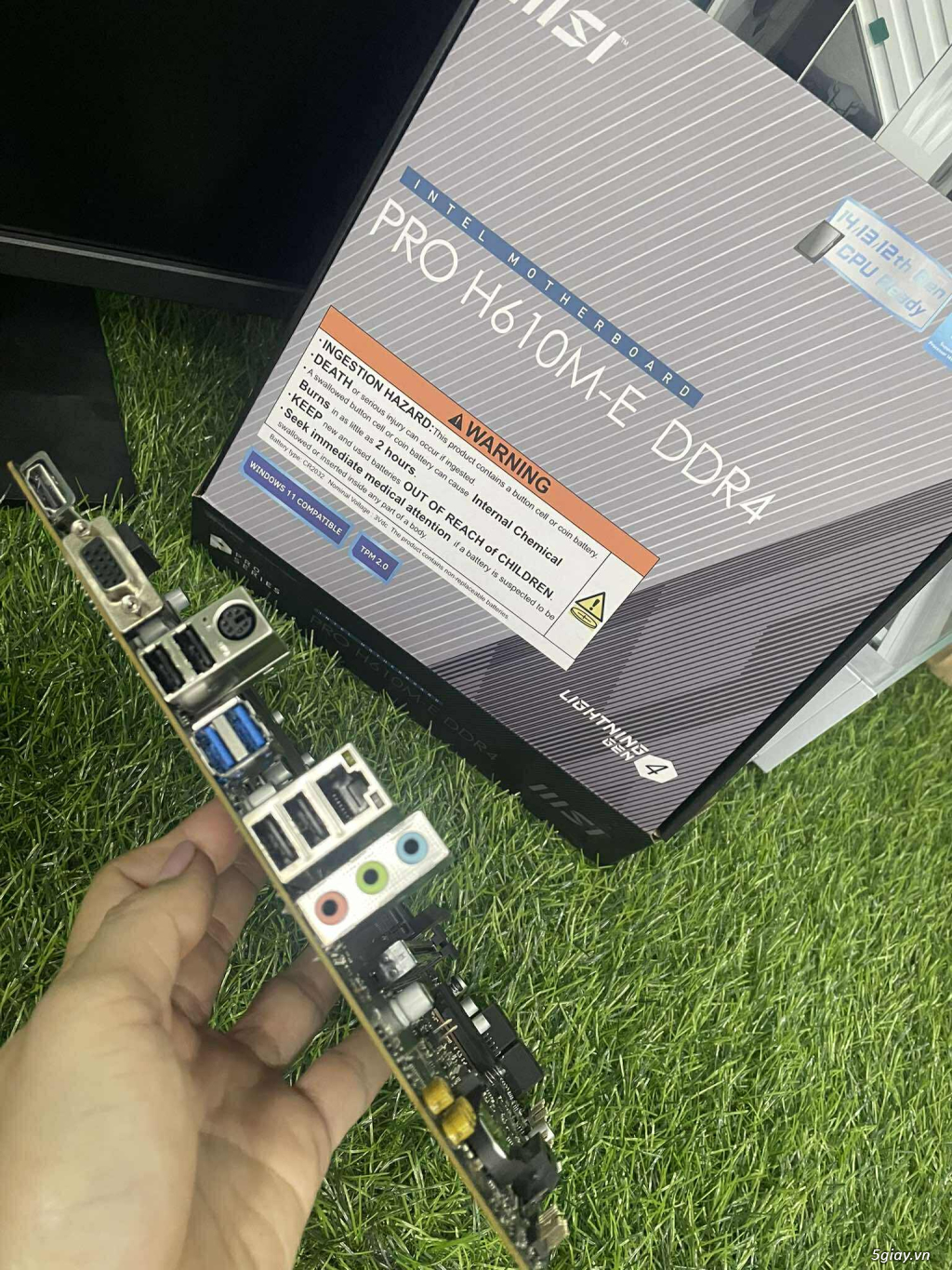 MAIN MSI PRO H610M-E DDR4 new fullbox chính hãng - 2