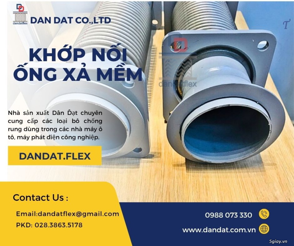 Bô zin chống rung/ Ống xả máy phát điện/ Ống xả mềm lò xo/ Ống mềm cổ pô