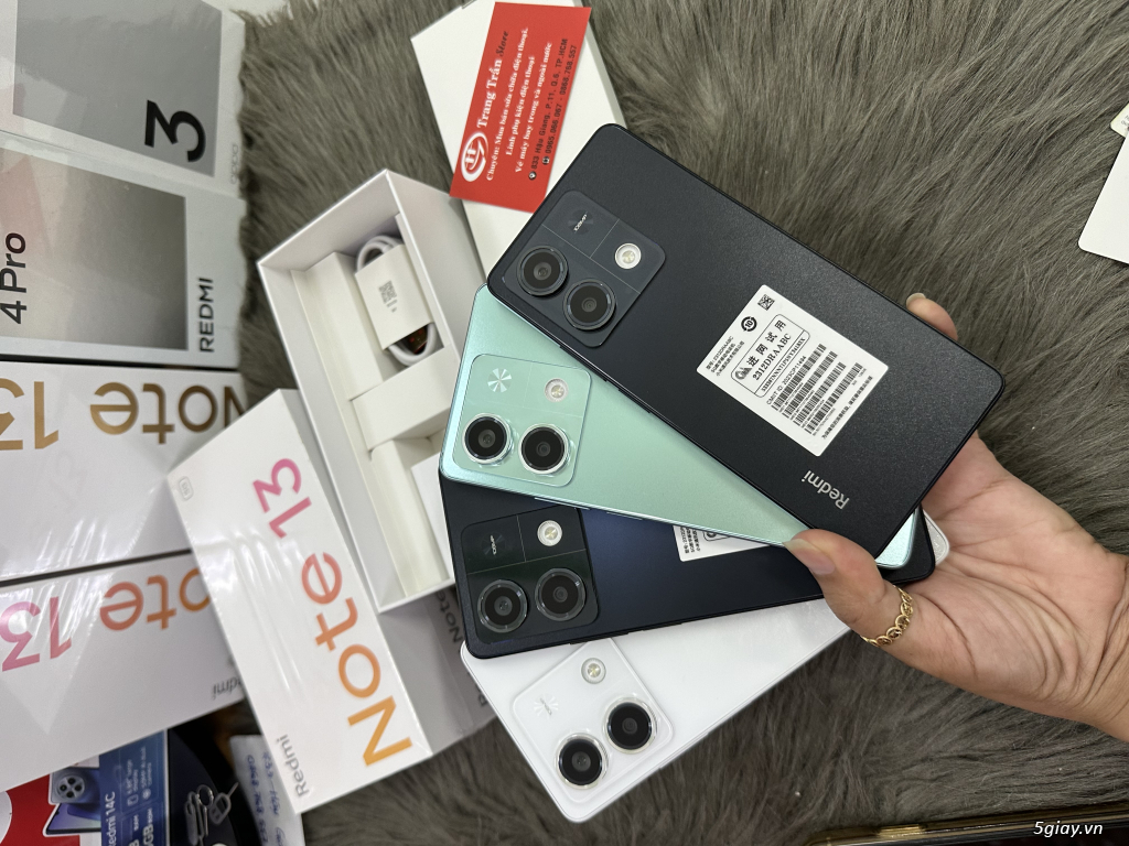 Xiaomi Redmi Note 13 5G Ram 8/128g zin đẹp, full tiếng việt, có góp - 2