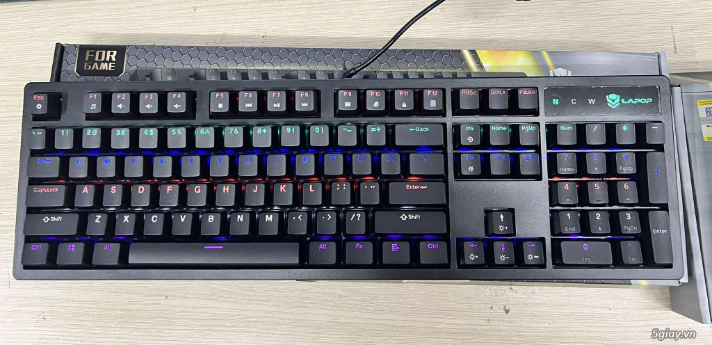 BÀN PHÍM CƠ ( NEW)  LAPOP WK85 GAMING - 1