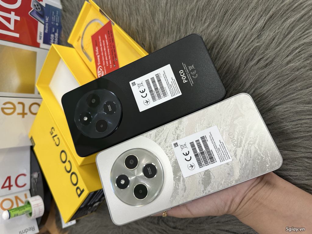 Poco C75 2sim Ram 6/128g mới fullbox, chính hãng, có NFC - 3