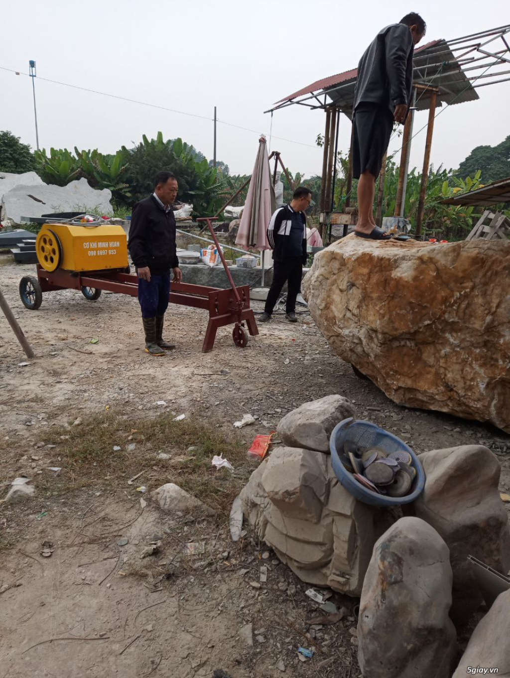 MÁY CẮT DÂY KIM CƯƠNG DI ĐỘNG 22kW: GIẢI PHÁP CẮT ĐÁ & BÊ TÔNG TỐI ƯU - 11