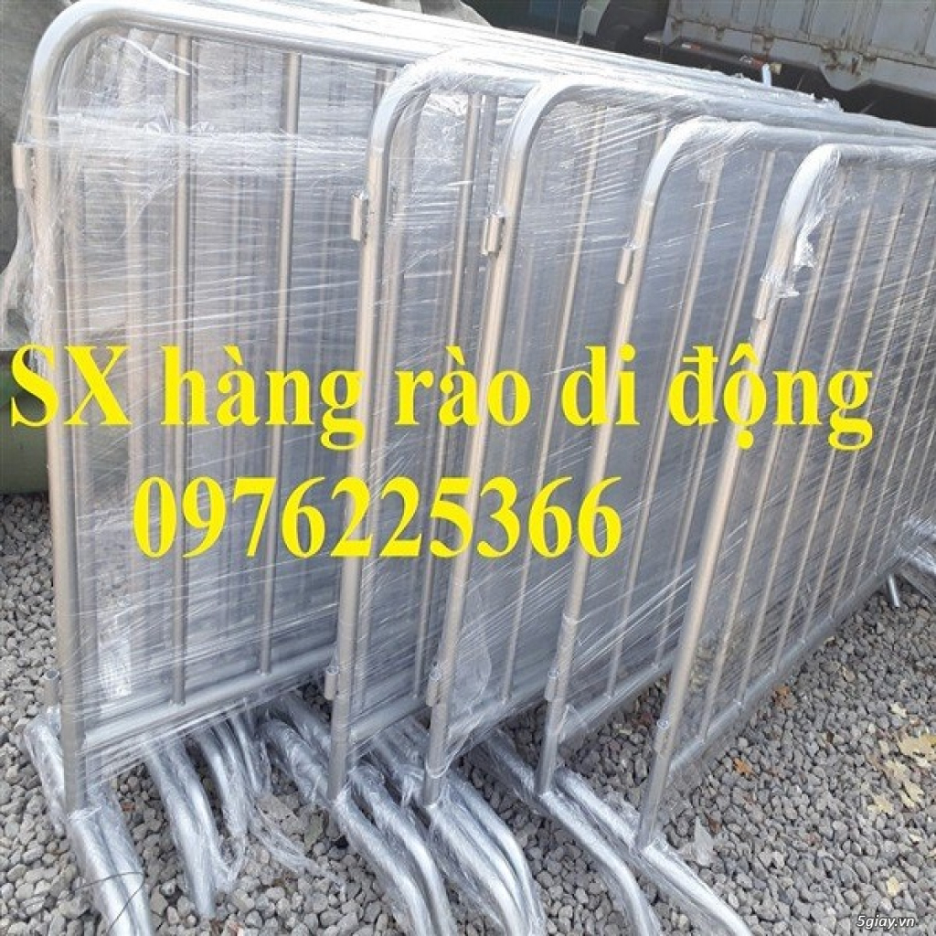 Giá hàng rào di động khổ 1.2m x 2m - 3