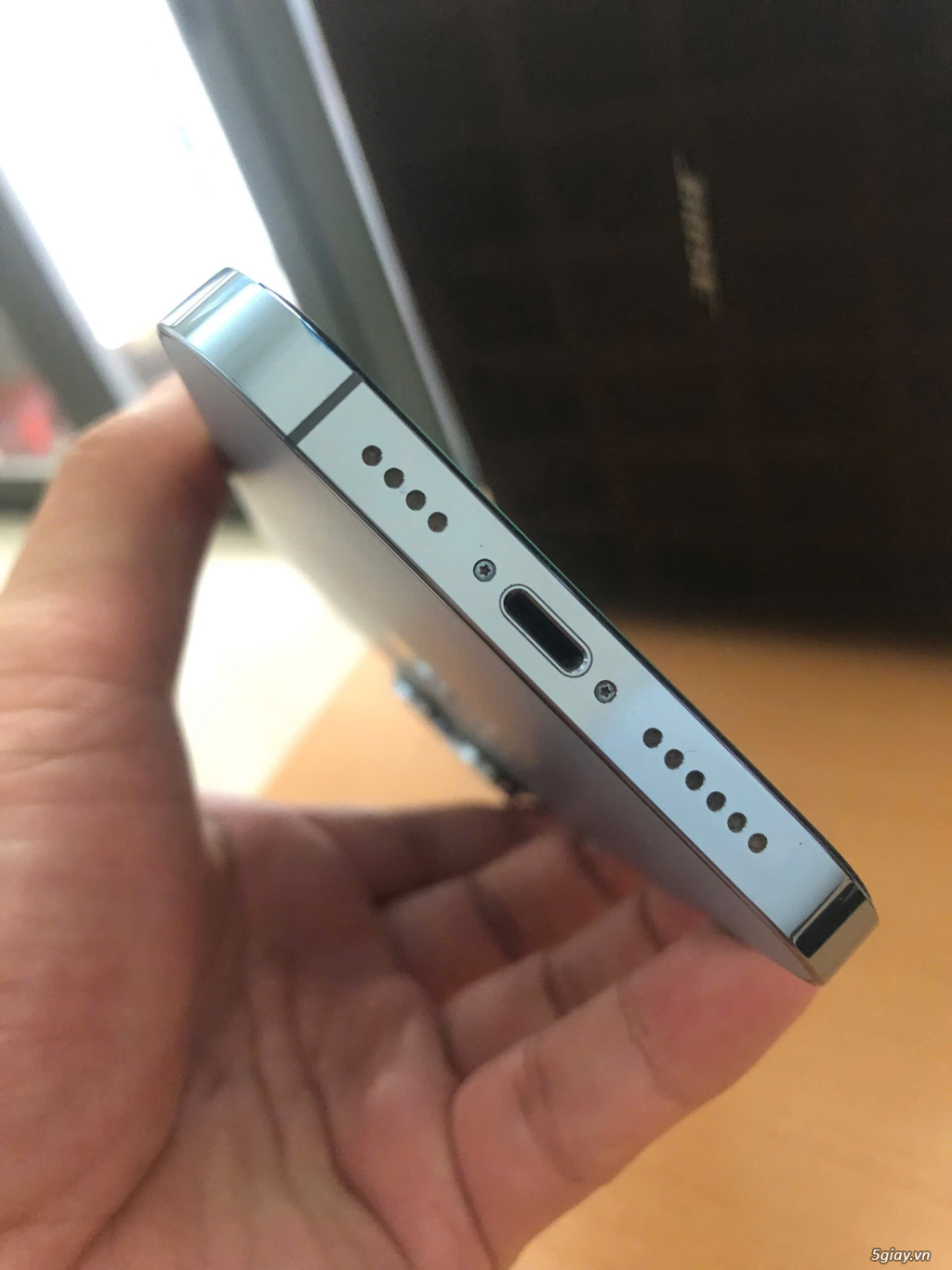 Cần bán iphone 13 pro max 256GB SIERRA BLUE hàng VN full zin áp 100%. - 5