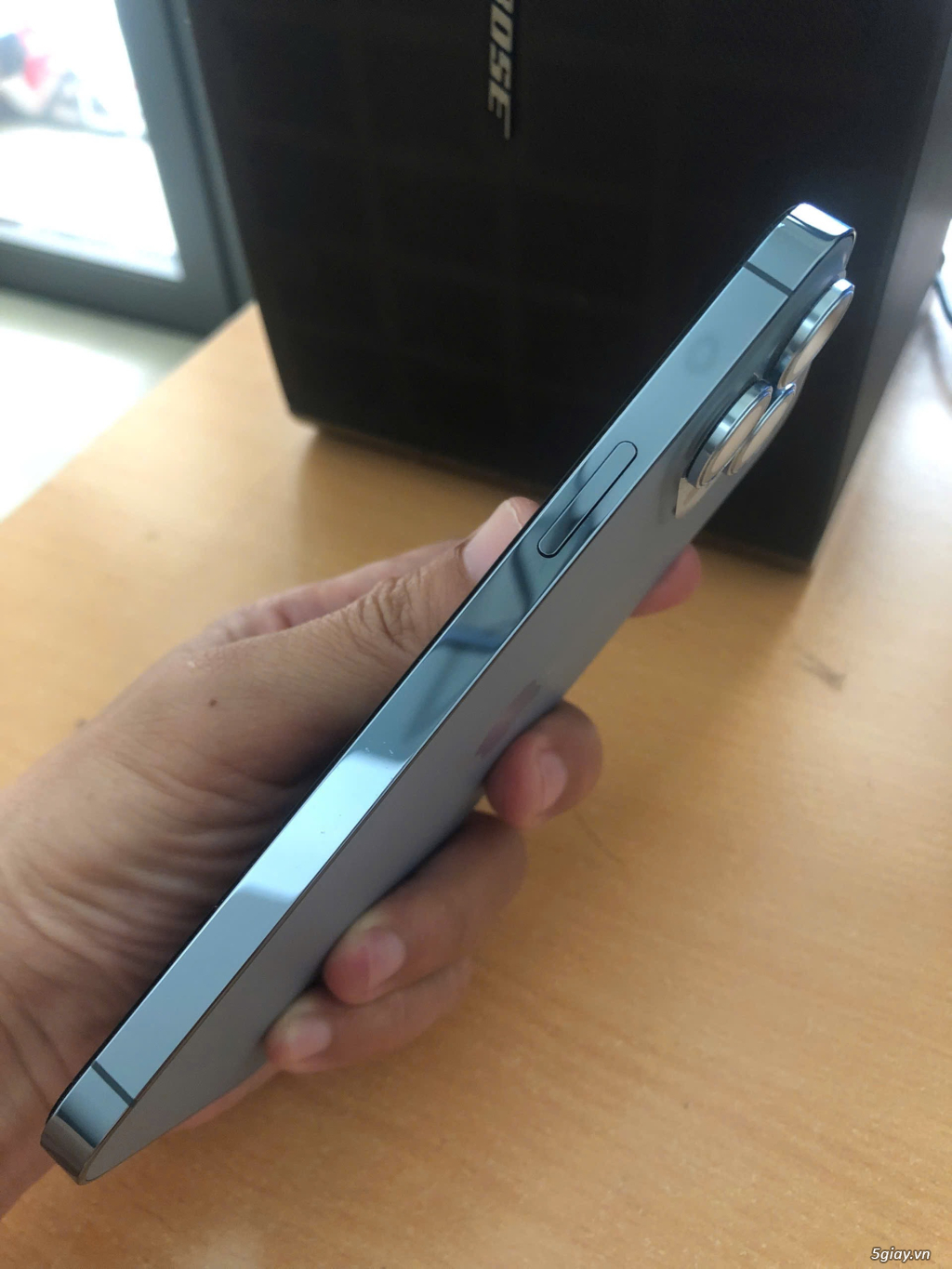 Cần bán iphone 13 pro max 256GB SIERRA BLUE hàng VN full zin áp 100%. - 2