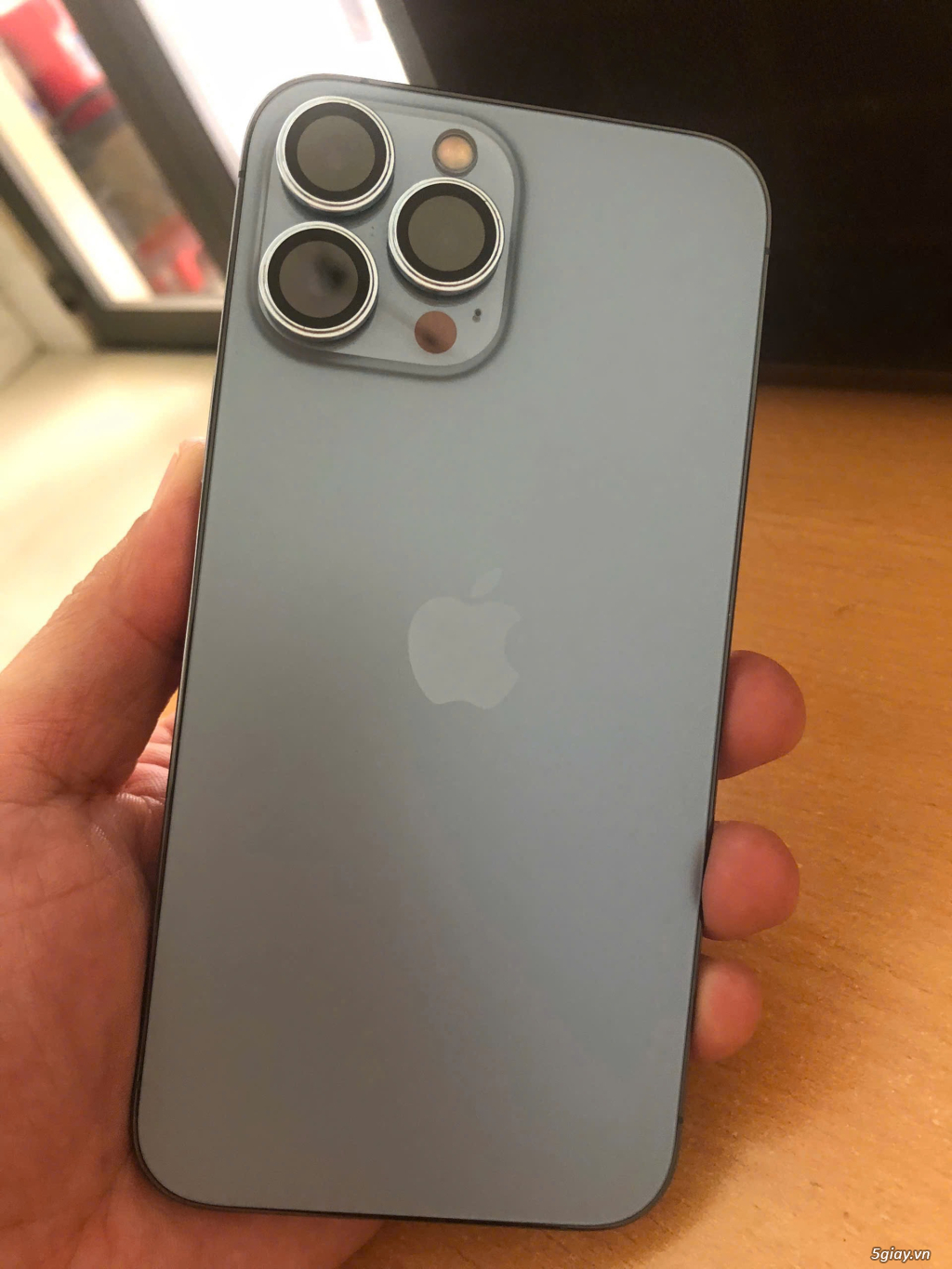 Cần bán iphone 13 pro max 256GB SIERRA BLUE hàng VN full zin áp 100%.