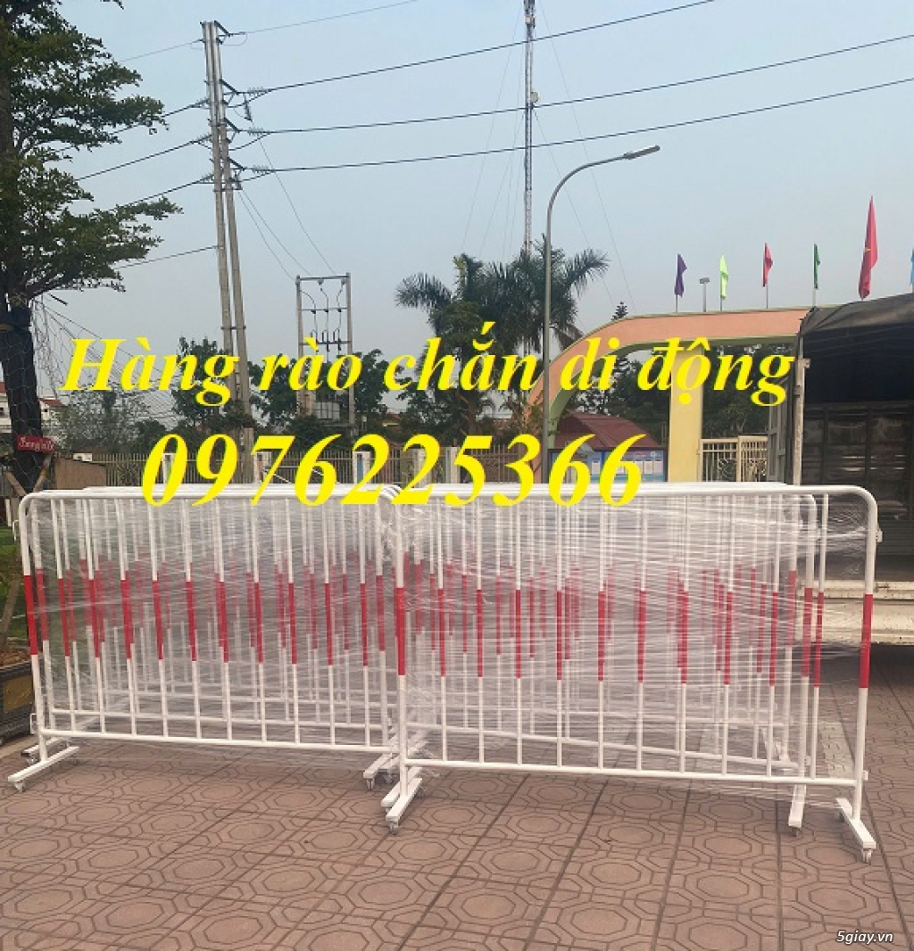 Hàng rào sắt di động, hàng rào chắn sắt di động