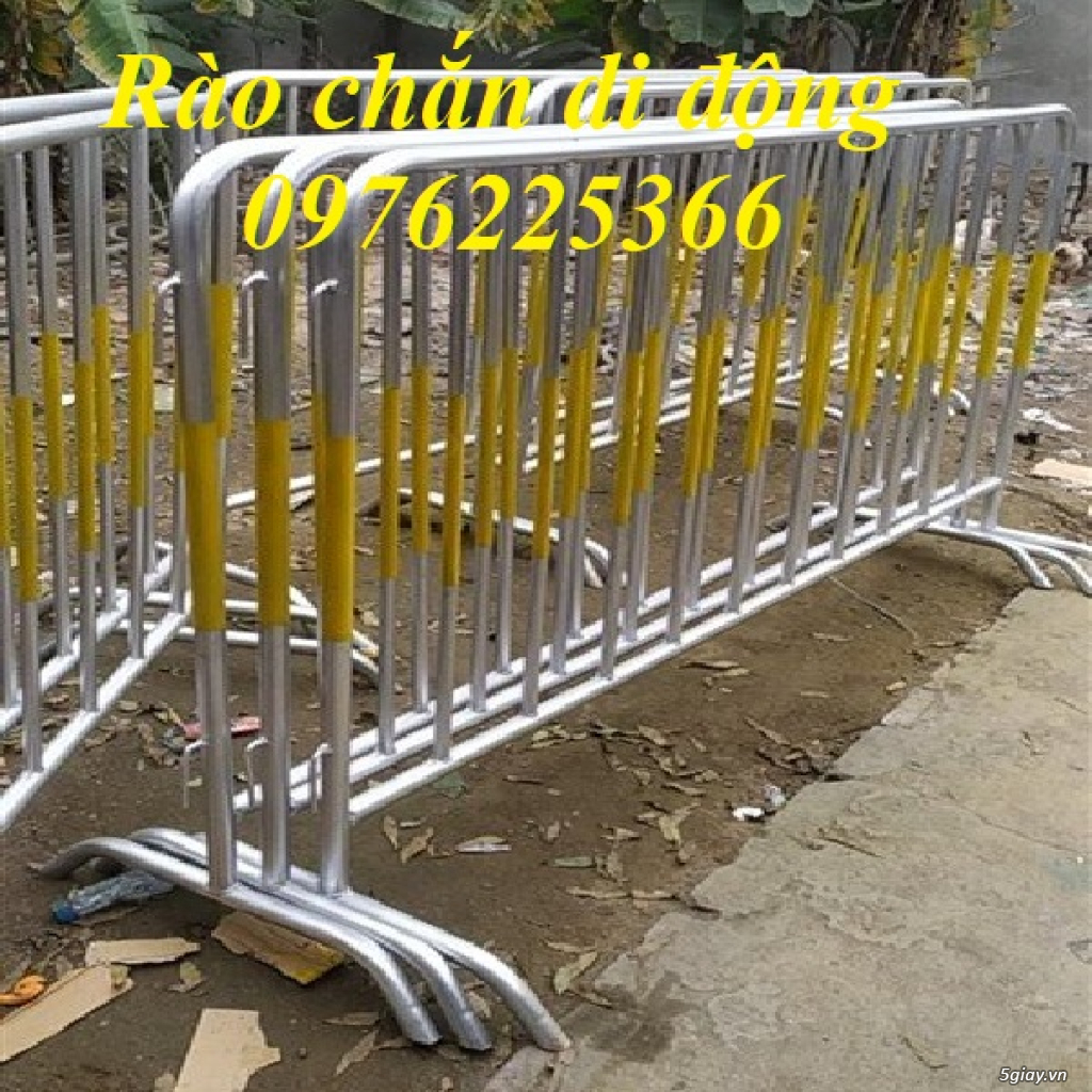 Hàng rào sắt di động, hàng rào chắn sắt di động - 1