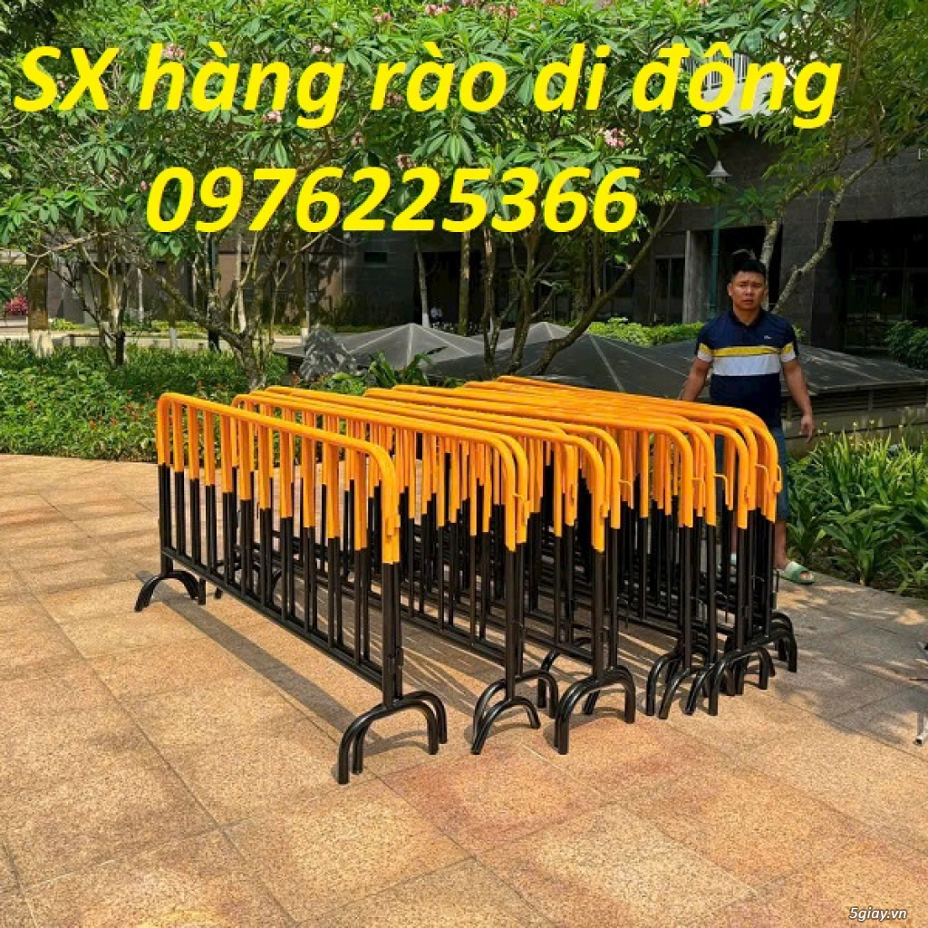 Hàng rào sắt di động, hàng rào chắn sắt di động - 5