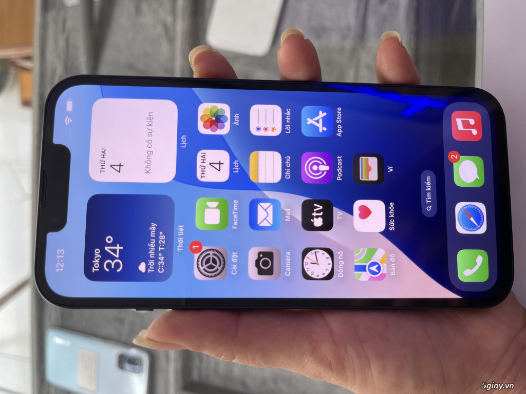 Iphone 13 128gb màu đen máy quốc tế - 3