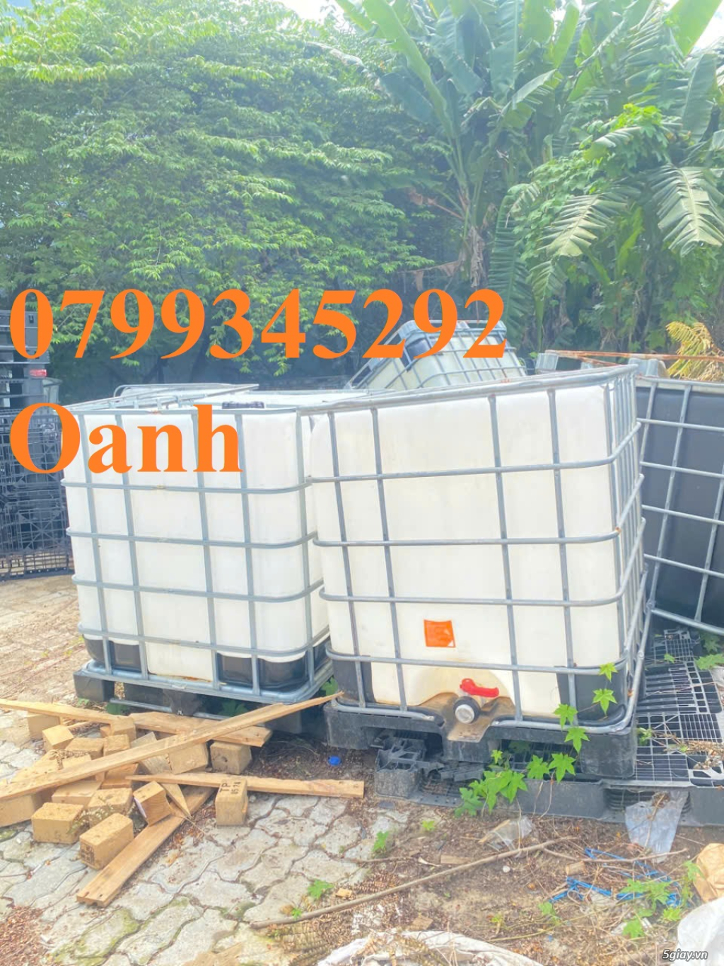Thùng IBC 1000L Quảng Nam – liên hệ 0799345292 giá rẻ