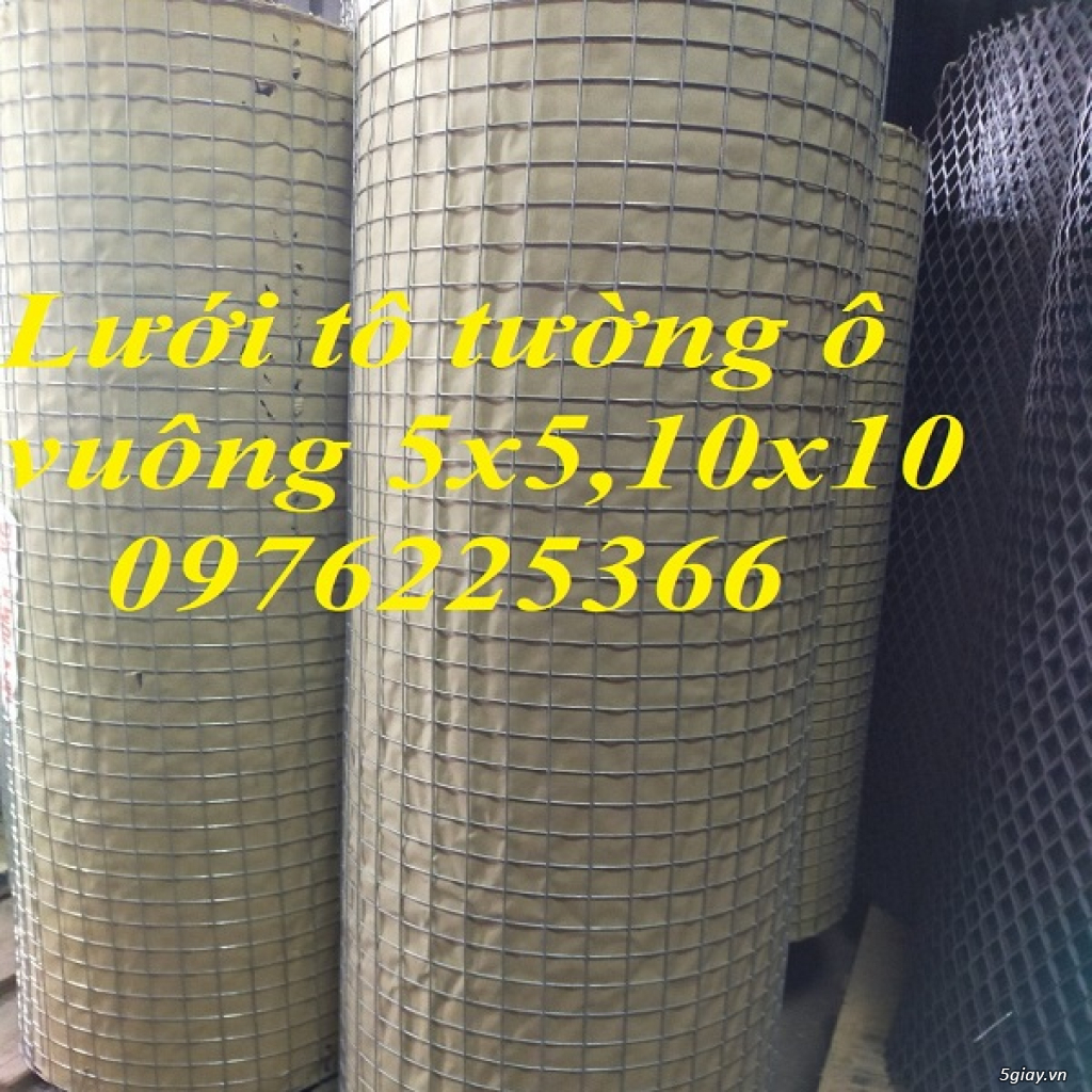 Lưới thép hàn 10x10, lưới thép trát tường 10x10 - 4